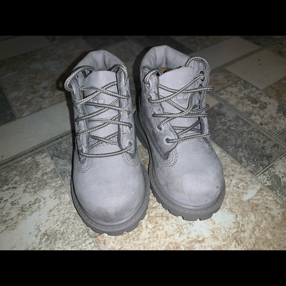 grey timberland boots kids